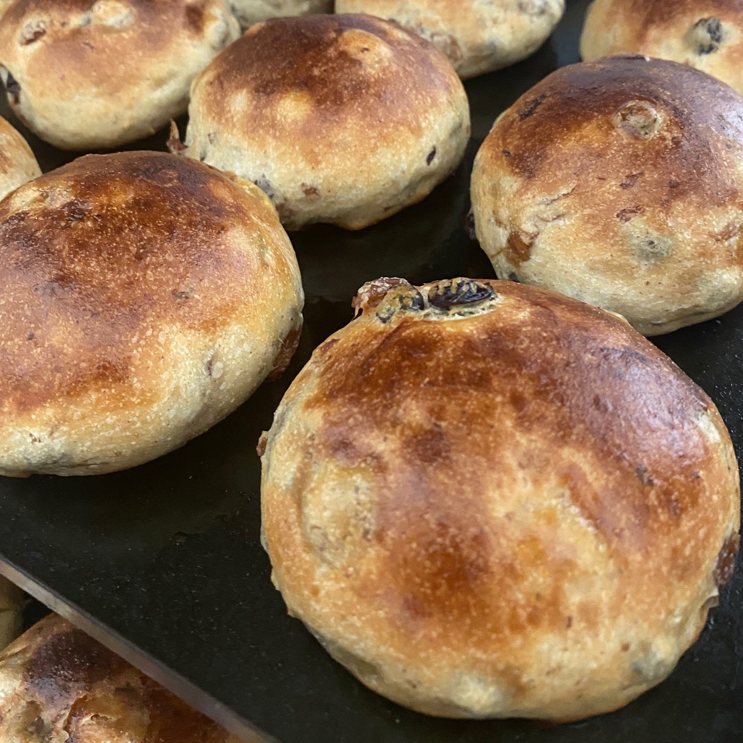 mini krentenbolletjes