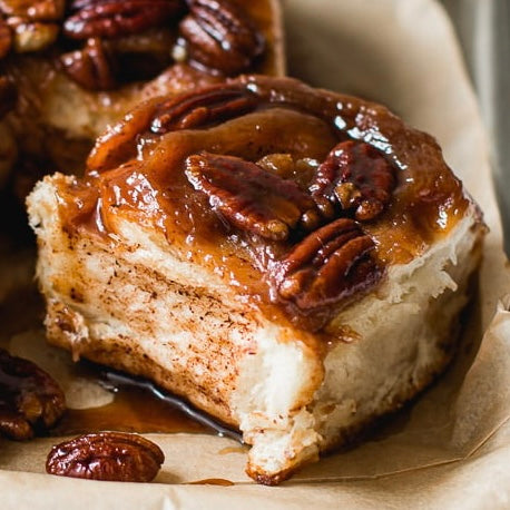 Pecan caramel cinnamon rol los