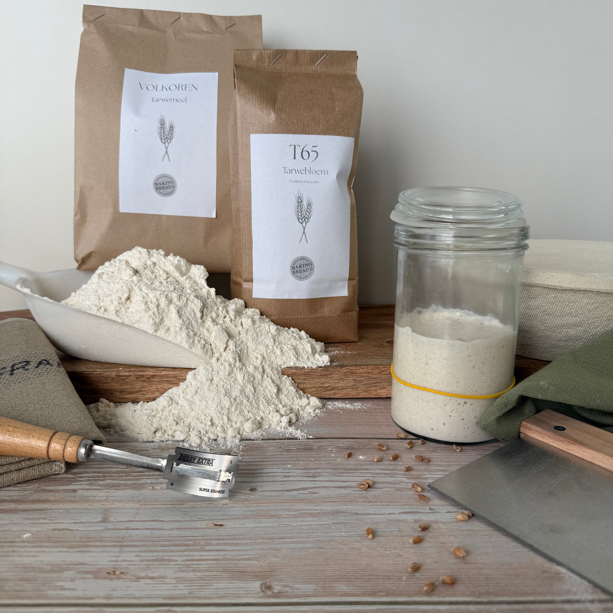 Bakbenodigdheden voor thuisbakkers van Baking Bread NL