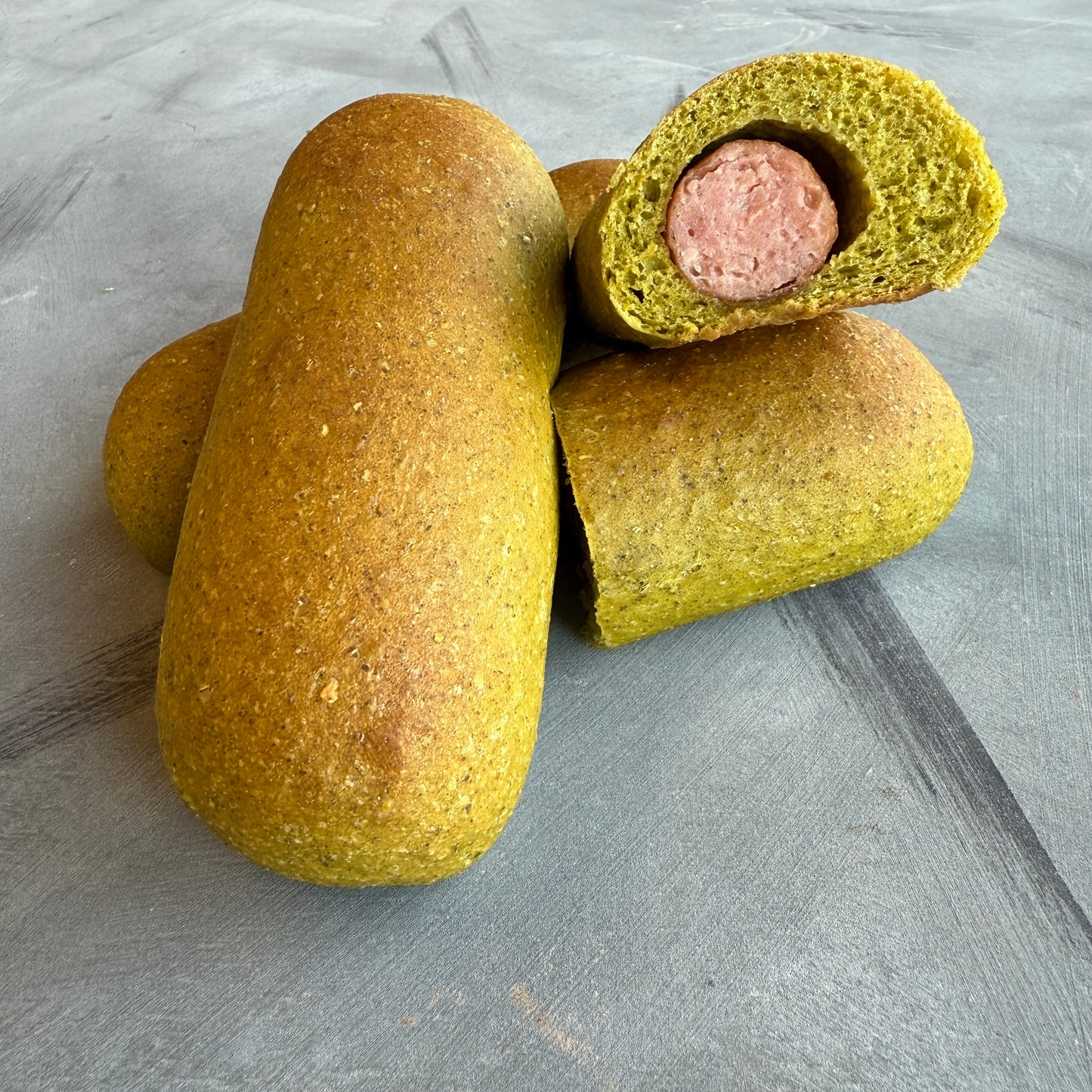 Boerenkool met worstenbroodjes