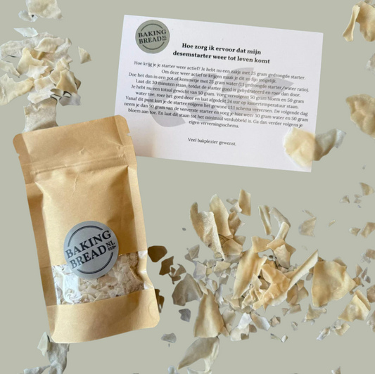 Gedroogde zuurdesemstarter