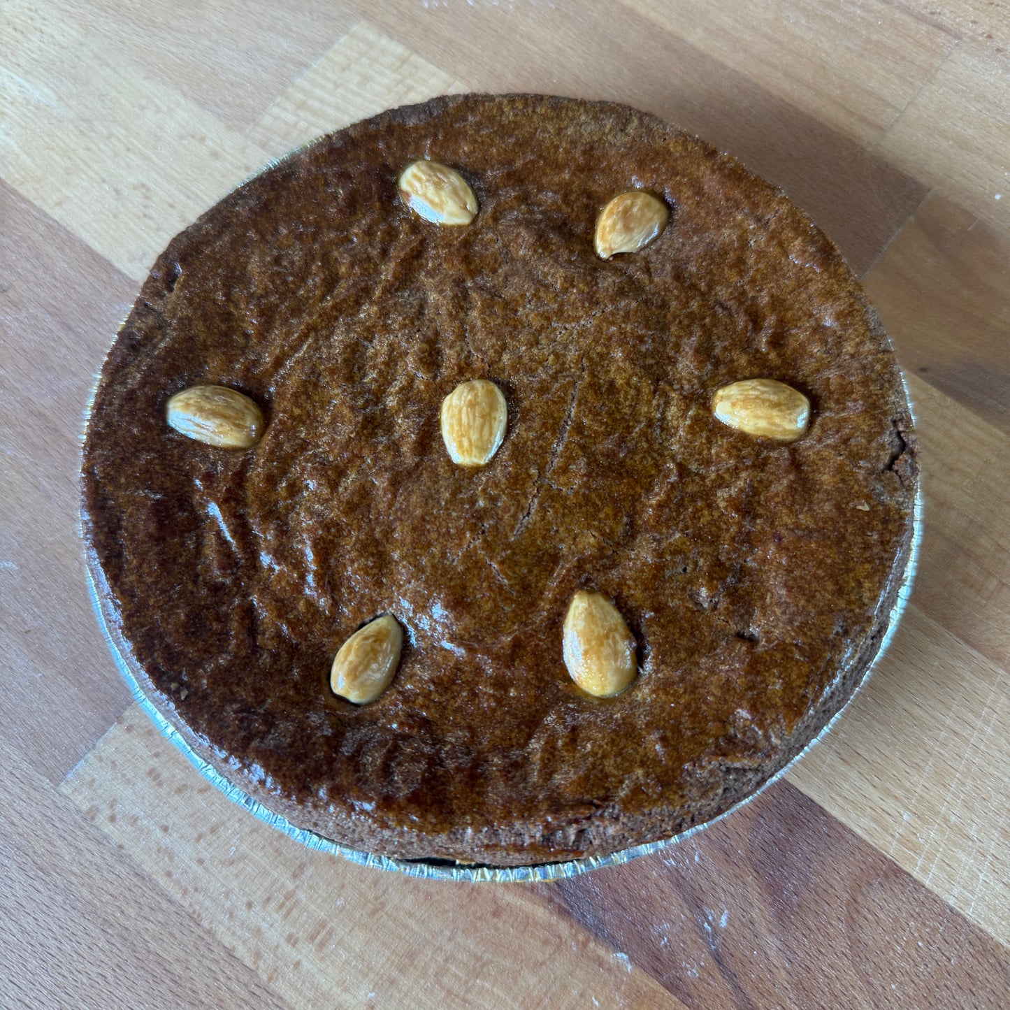 Roomboter gevuld speculaas taartje (14cm)