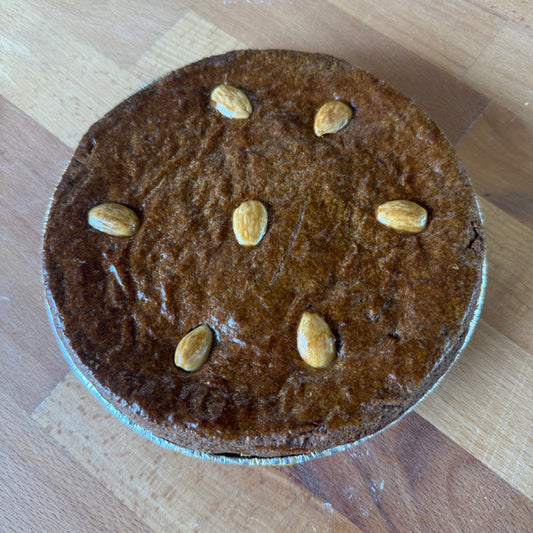 Roomboter gevuld speculaas taartje (14cm)