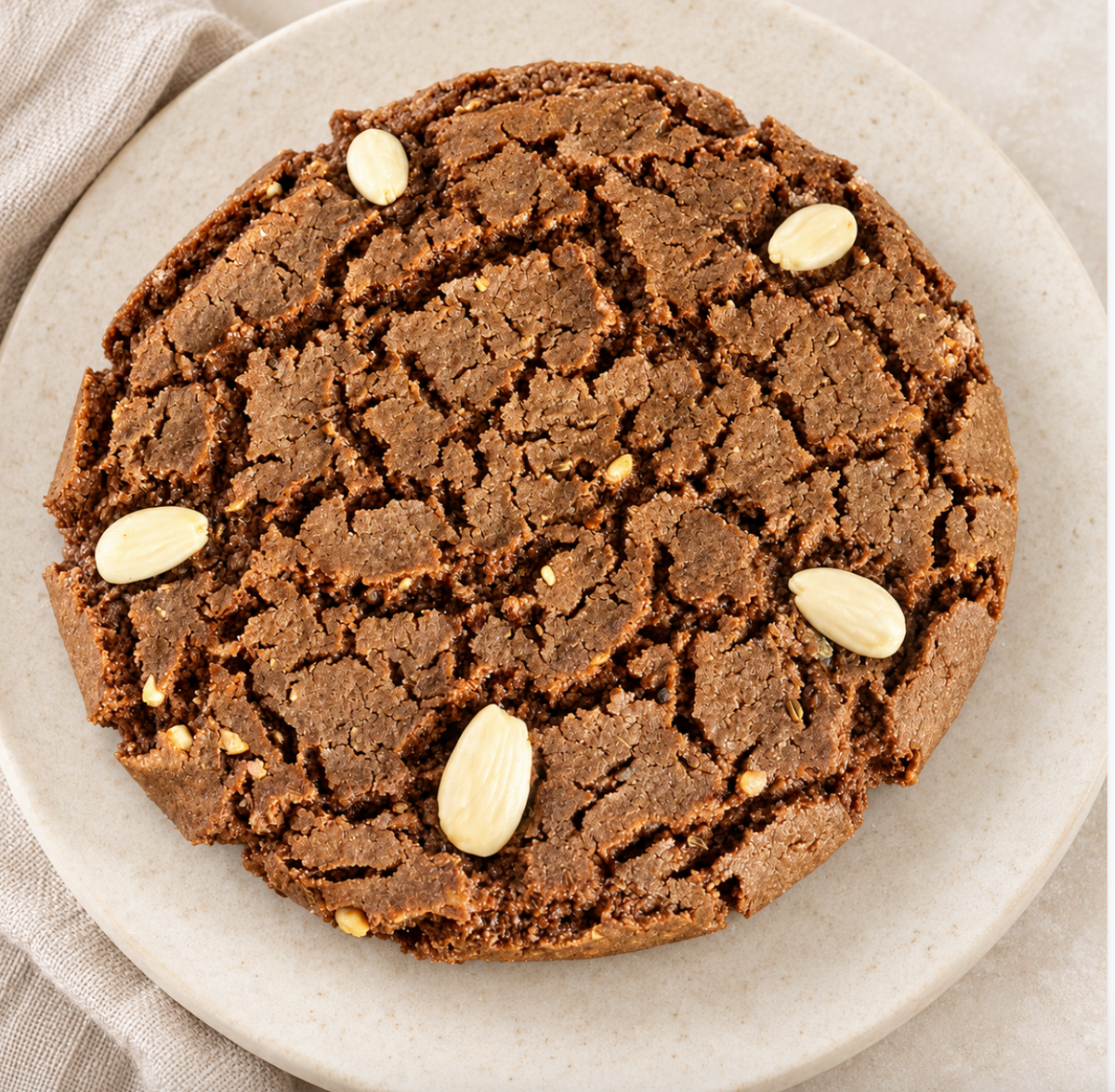 Zachte speculaas brok